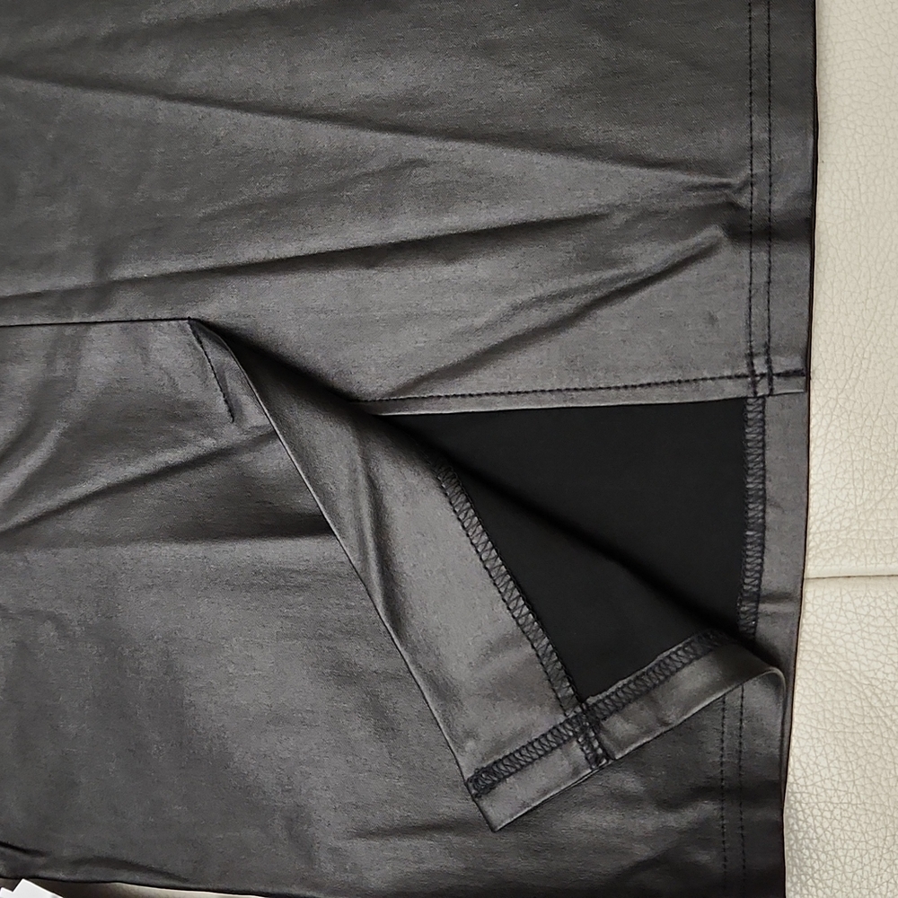 Dazz High Waist Pencil Skirt Faux Leather - Picture 11 of 12